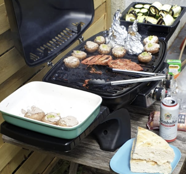 Grillen bei LF